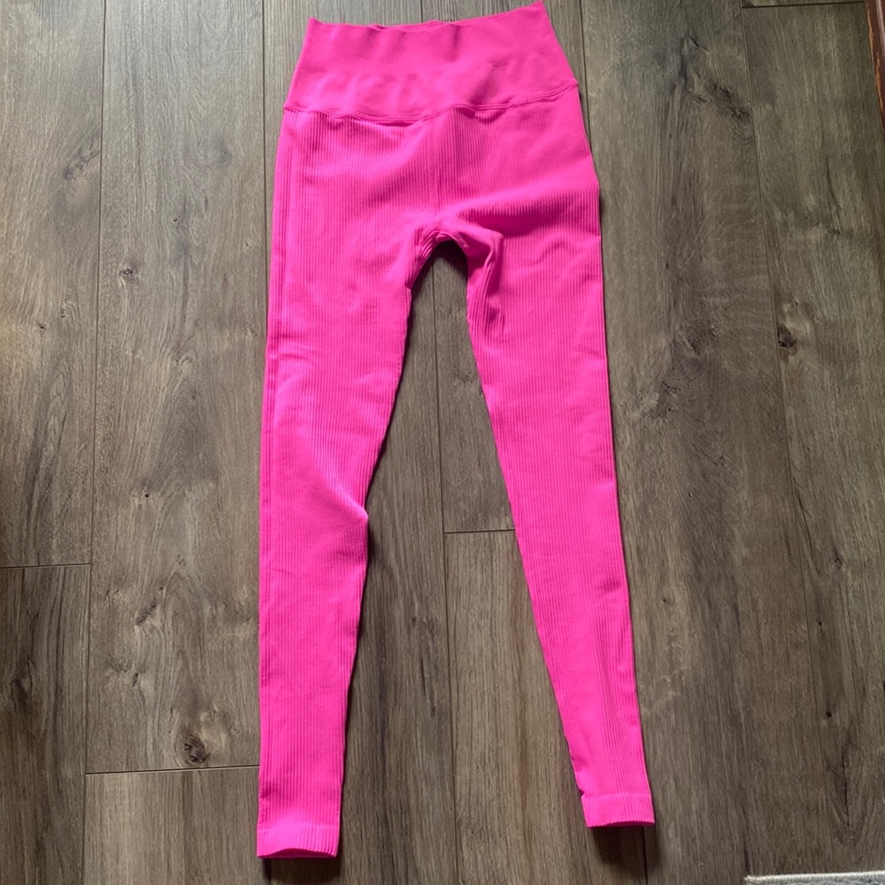 Spiritual Gangster Hot Pink Leggings